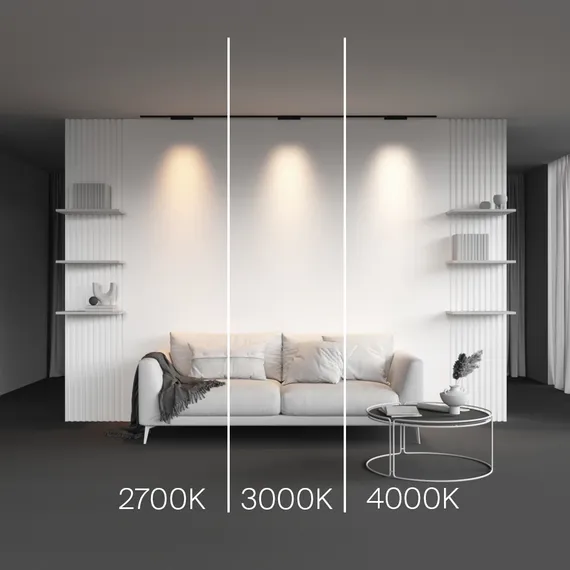 Трековый светильник Точки / Points Levity 4000К 10Вт 30° Technical tr193-1-10w4k-m-b