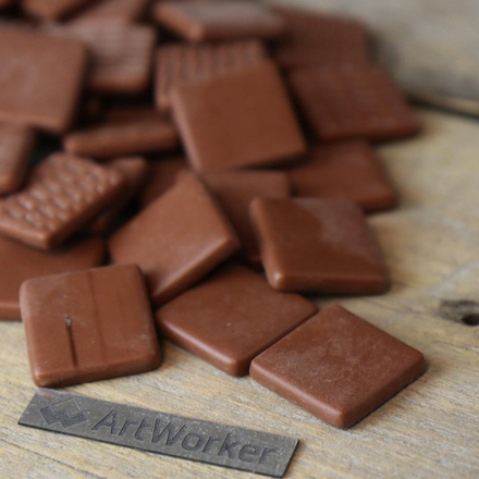 FLORY24 58 Стеклянная мозаика 24х24х5 мм, 0,5 кг