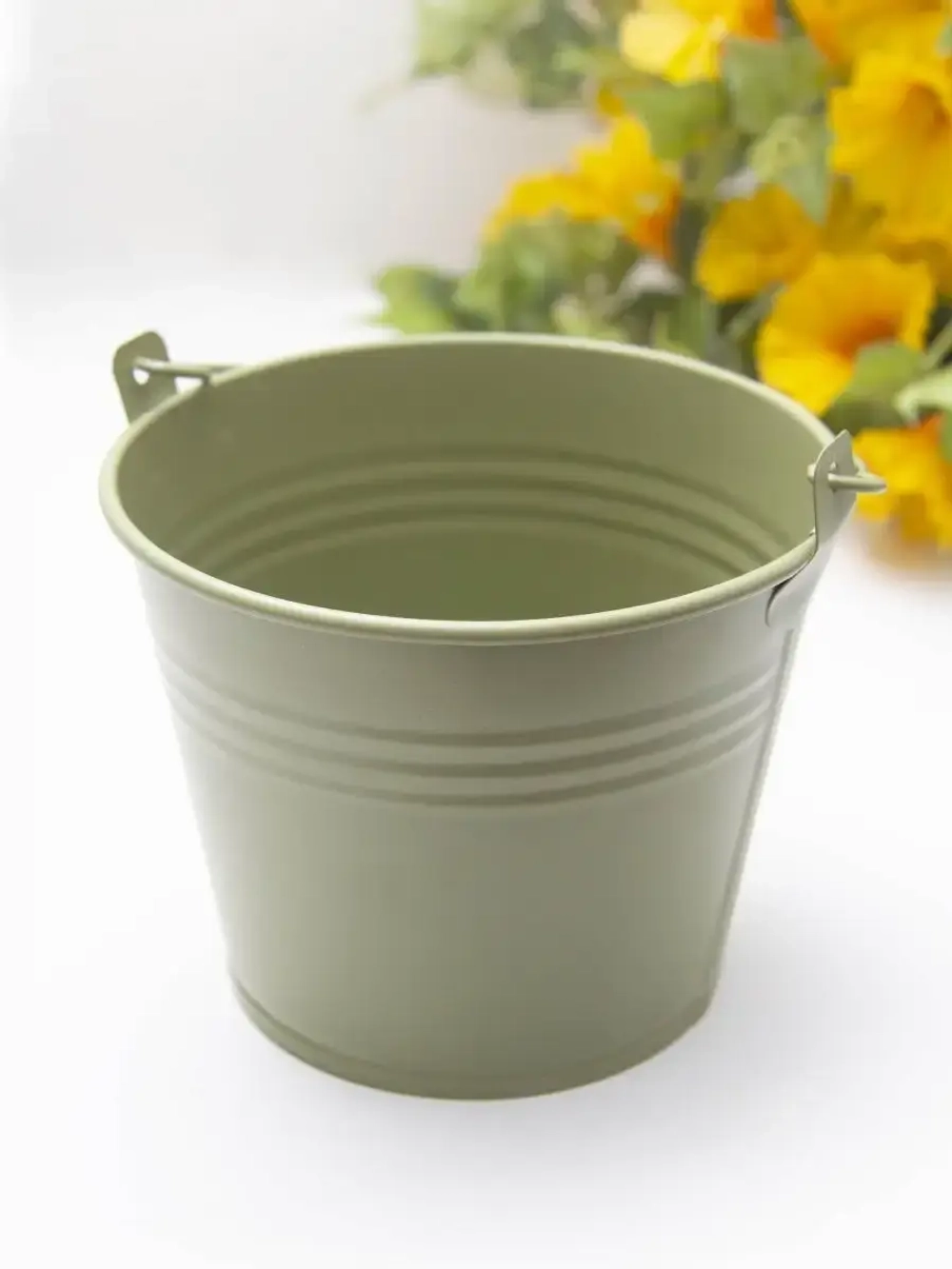 Ведерко металлическое декоративное 11,5*9,5 см