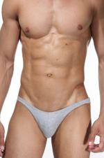 Серые хлопковые слипы (Размер: S) (Цвет: серый)