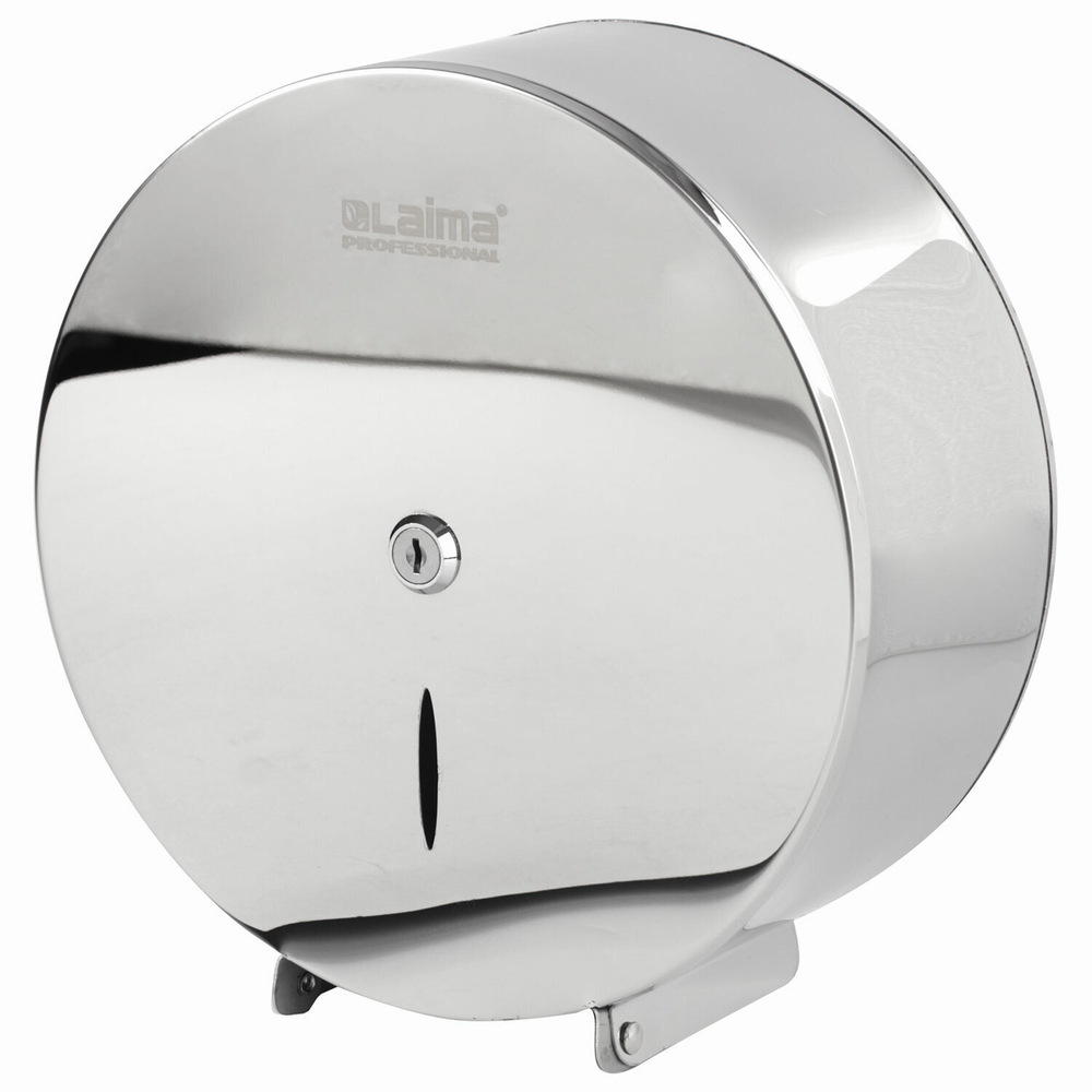 Диспенсер для туалетной бумаги LAIMA PROFESSIONAL INOX, (Система T2) малый, нержавеющая сталь, зеркальный.