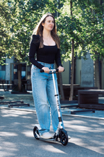 Самокат Micro Speed+ неохром