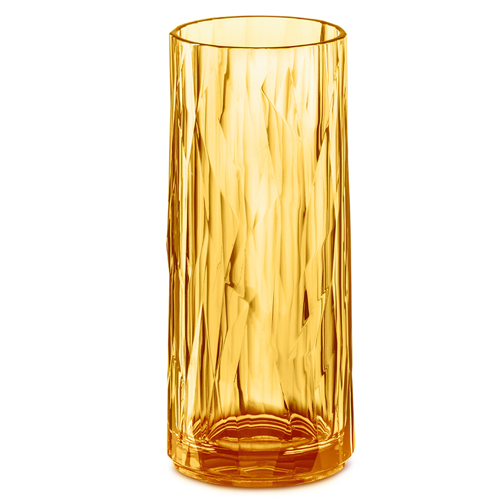 Стакан высокий superglas, club, no 3, 250 мл, акрил, желтый