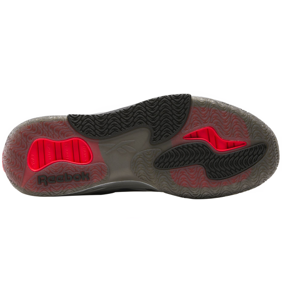 Reebok Engine A Баскетбольные кроссовки Низкие Топ Черно-серебристые Унисекс