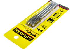 Комплект метчиков сталь 9ХС М10х1.5 2 шт Stayer MASTER 28025-10-1.5-H2