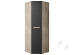 Шкаф угловой ШК-21 МС Наоми (дуб каньон/графит)