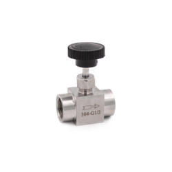 Игольчатый кран с внутренней резьбой 1/2 дюйма