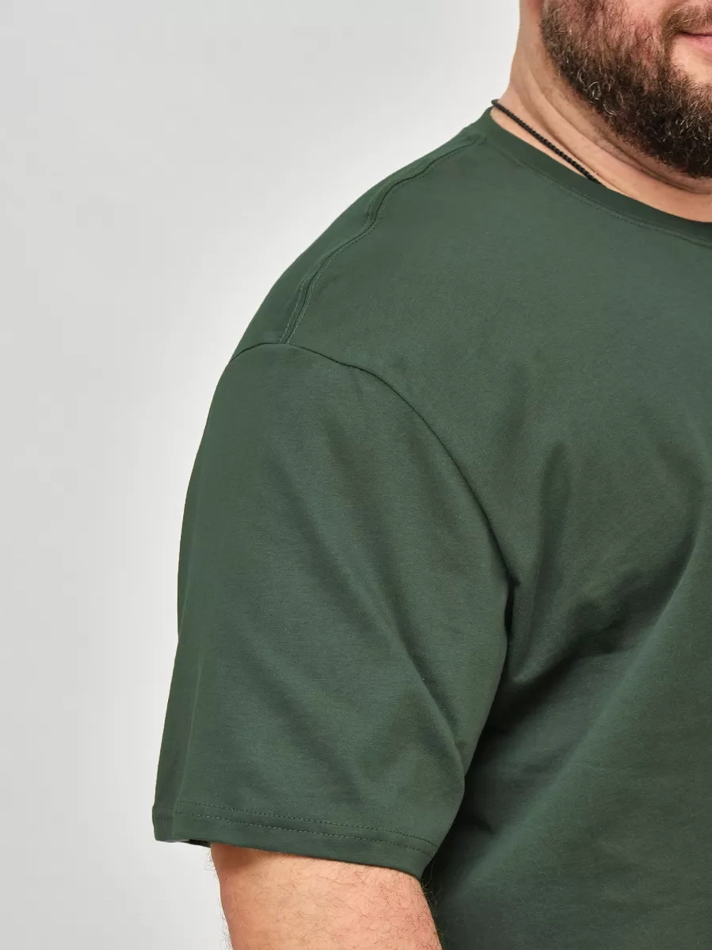 футболка оверсайз базовая больших размеров