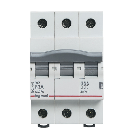 Выключатель-разъединитель 3П 63A Rx3 Legrand