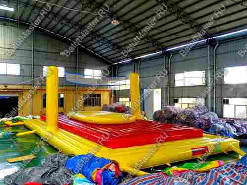 Площадка «Взлёт 2» для игры в Боссабол 17×8×5 м, двухуровневая