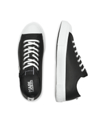 Кожаные кроссовки kampus iii front zip Karl Lagerfeld - черный(KL50325)