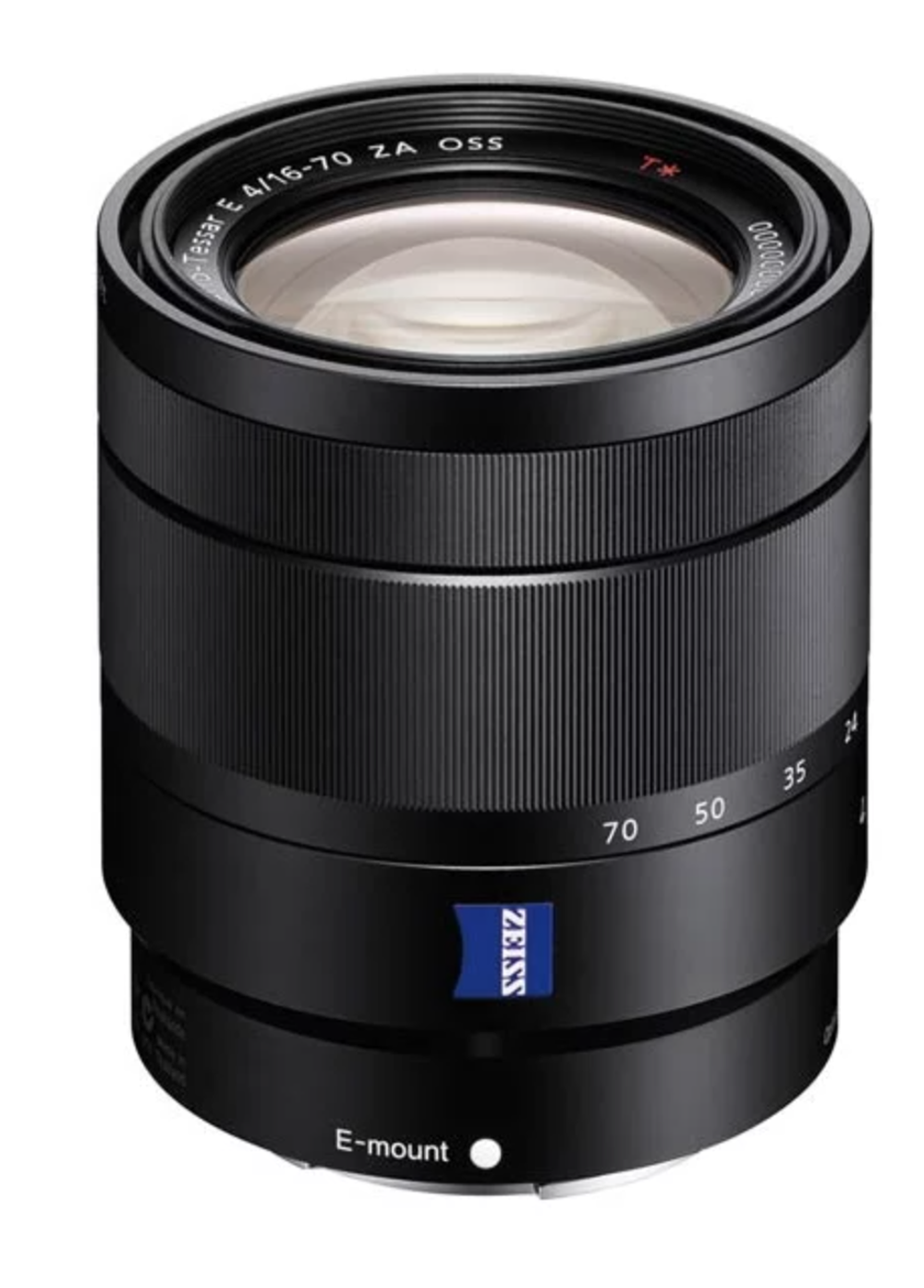 Объектив Sony Carl Zeiss Vario-Tessar T* 24-70mm f/4 ZA OSS (SEL-2470Z), черный