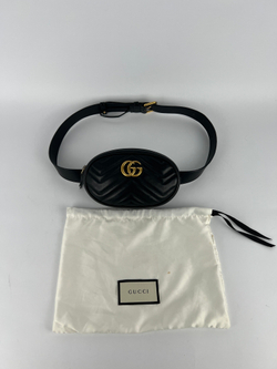 Сумка Gucci GG Marmont Belt Bag Matelasse Leather