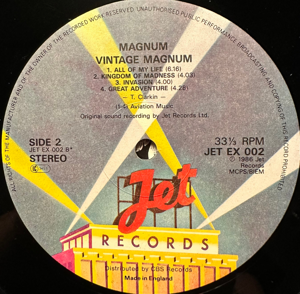 Magnum - Vintage Magnum (Англия 1986г.)