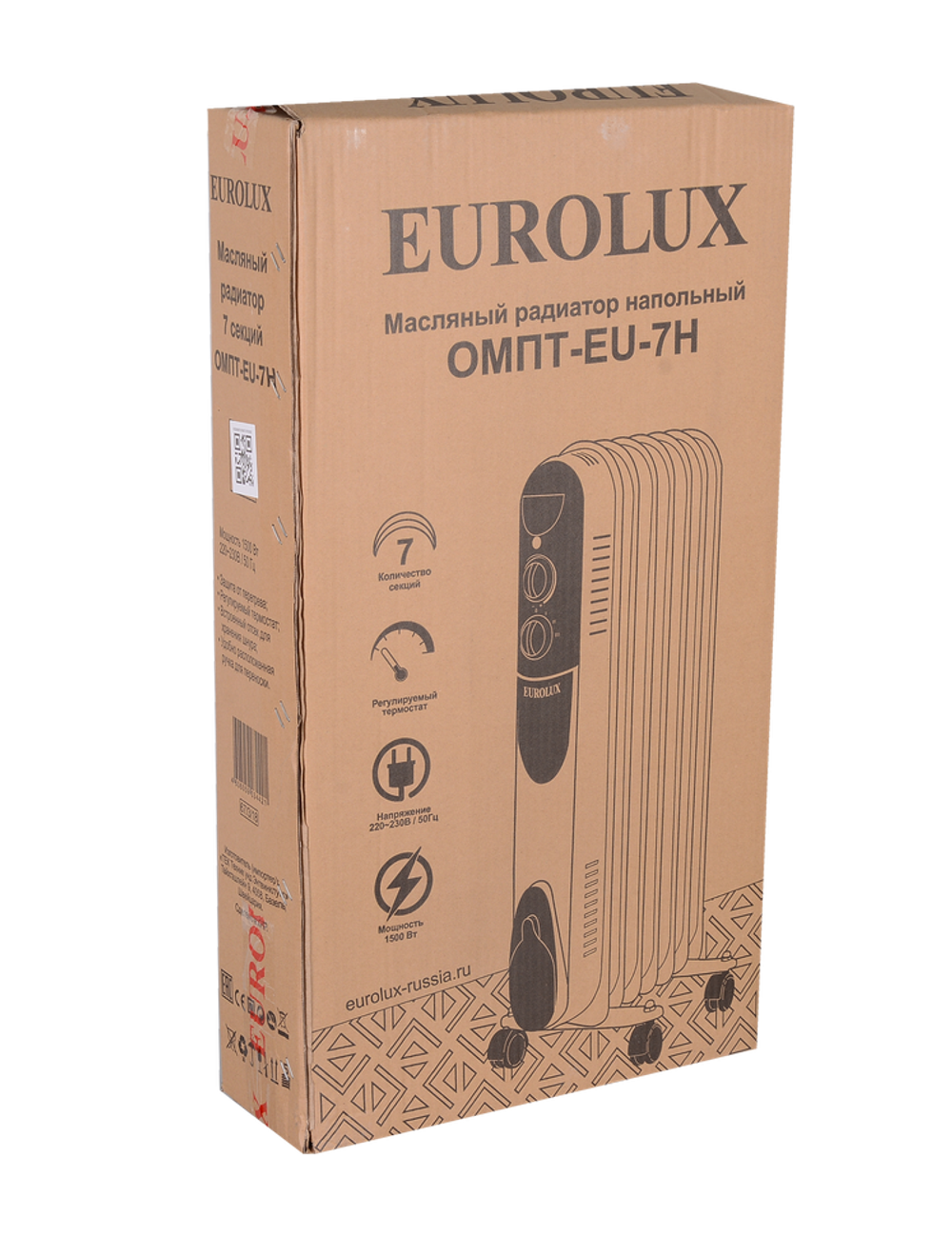 Масляный радиатор ОМПТ-EU-7Н Eurolux