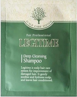 WELCOS Шампунь для глубокого очищения волос и кожи головы Legitime Deep Cleansing Shampoo (300 мл.)