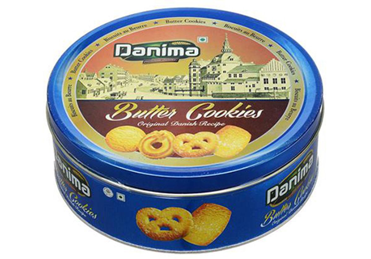 Индийское сливочное печенье "Danima", 114г