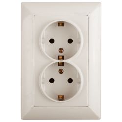 Розетка ЭРА Elegance 14-3110-04 RJ45+TV IP20 шампань | Elegance Шампань