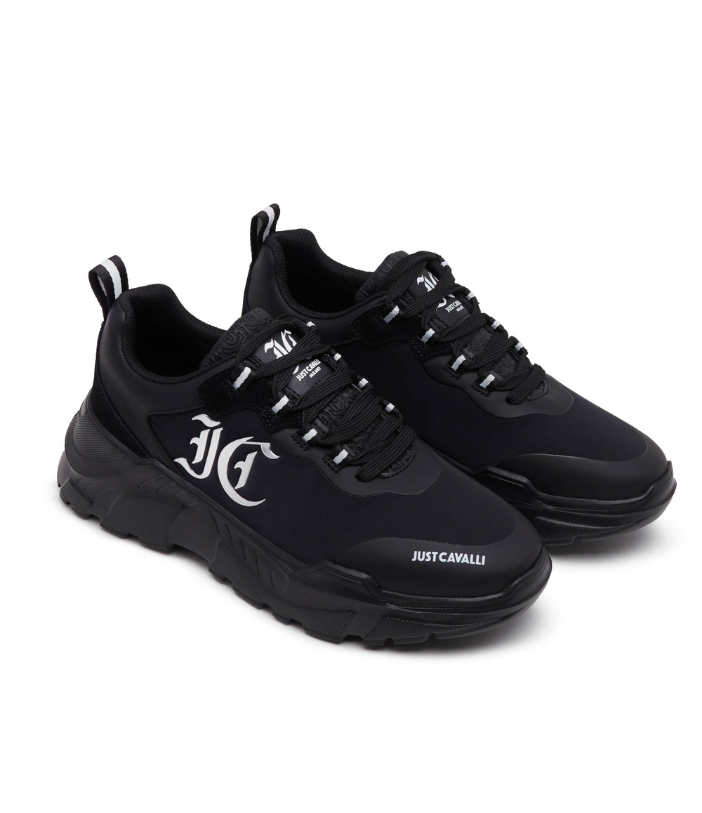 Кроссовки Just Cavalli - черный(76QA3SL7ZSA58)