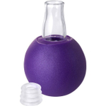 Вакуумная помпа с кольцами для сосков Nipple Sucker (Цвет: фиолетовый с прозрачным)