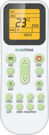 Напольно-потолочная сплит-система Ecoclima ECLCF-H18/4R1C + ECL-H18/4R1C(U), белый