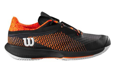 Мужские кроссовки теннисные Wilson Kaos Swift 1.5 Clay - black/phanton/orange