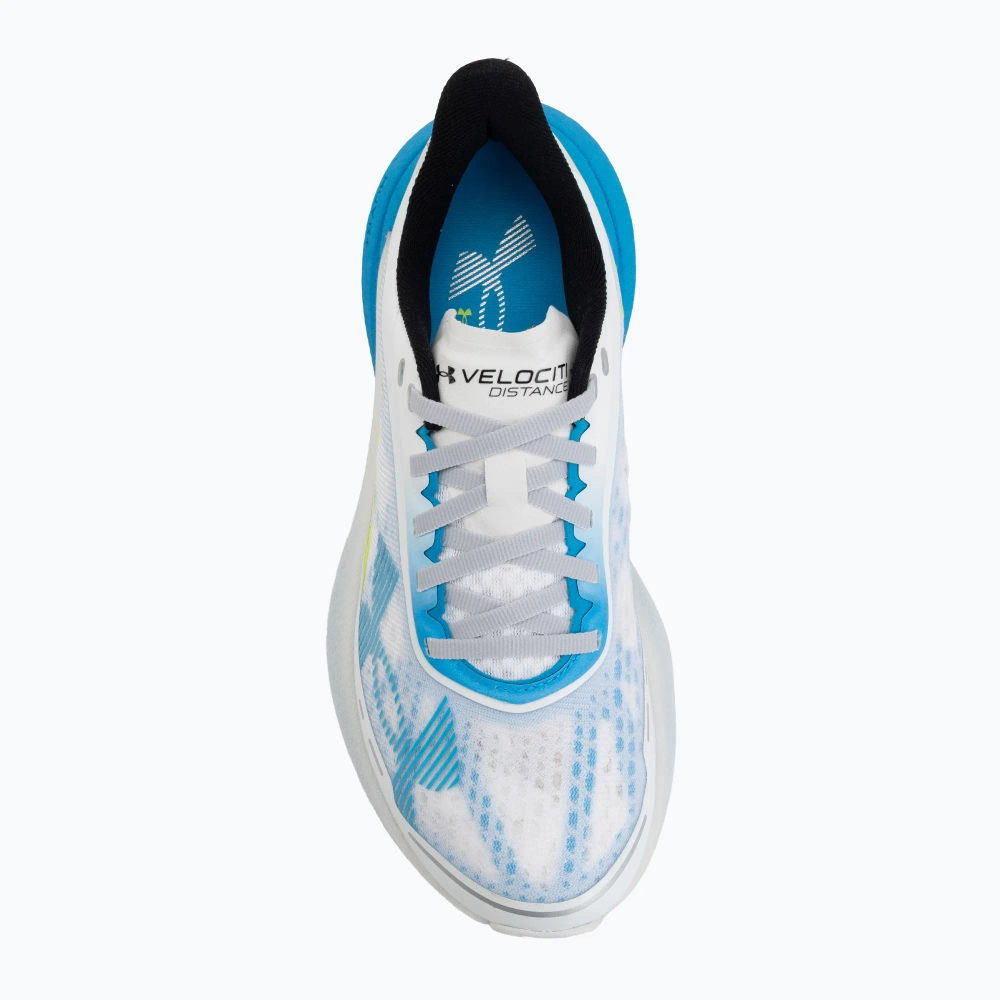 Женские Кроссовки для бега Under Armour Velociti Distance white/orange bloc/metallic silver