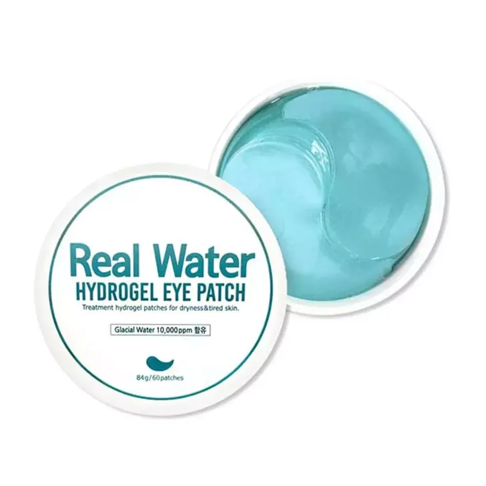 Гидрогелевые патчи увлажняющие с ледниковой водой PRRETI Prreti Real Water Hydrogel Eye Patch 60 шт