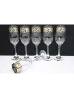 Бокалы для шампанского 6 штук "Геометрия"