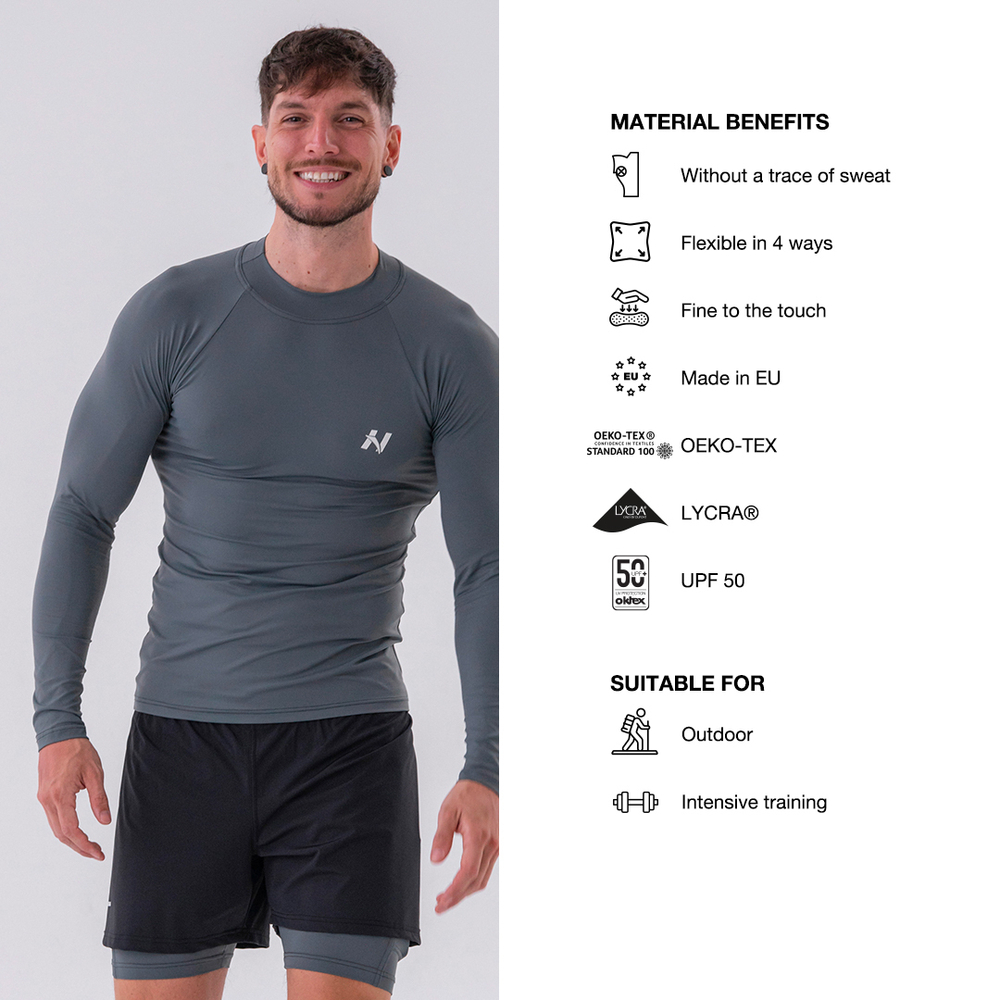 Лонгслив FUNCTIONAL T-SHIRT WITH LONG SLEEVES "ACTIVE" 328 Красный