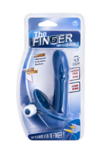 Вибронасадка на пальцы синяя