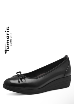 Туфли лодочки кожаные Tamaris Comfort