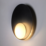 737237 Бра EMISFERO 12W LED 655LM 180G ЧЕРНЫЙ 3000K