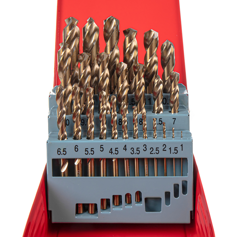 Набор сверл по металлу 25 шт. Cobalt 5% (d 1-13 мм ) ARNEZI R5203125