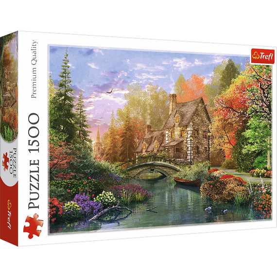 Puzzle &quot;1500&quot; - Cottage by the lake / MGL