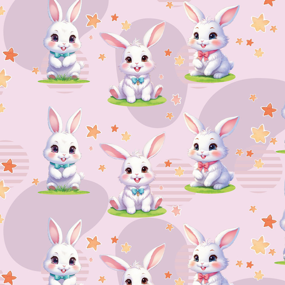 Бумага В листах 10 шт "Цветы и листья" 70 х 70 см (Микс)