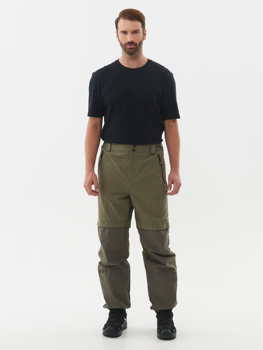 Костюм летний Антигнус-Премиум ткань Ravena Peach Wash цвет Хаки