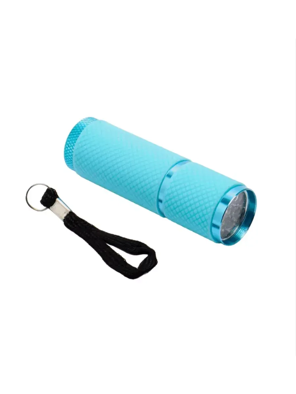 Фонарик-лампа для маникюра, голубой 9 LED UV