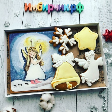 Имбирные пряники Рождество