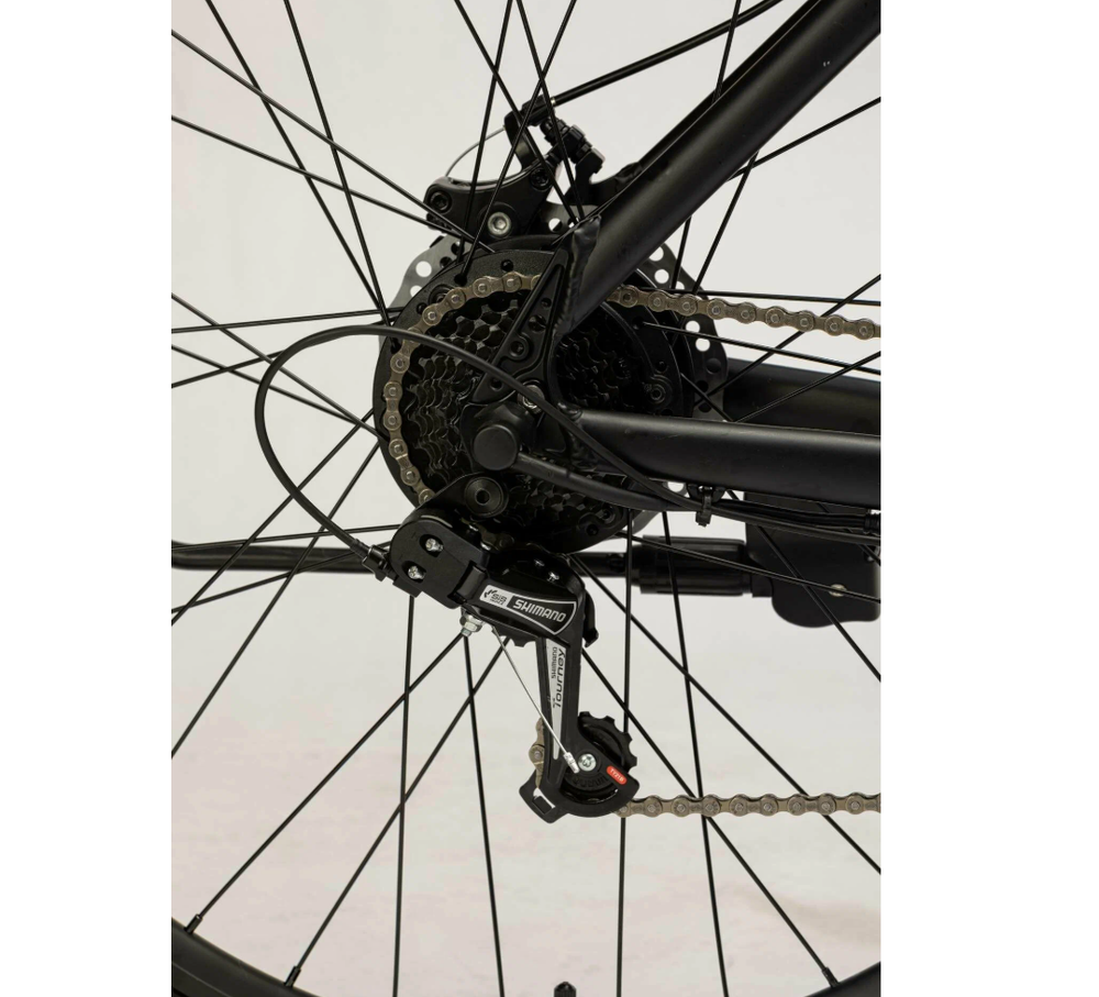 Электровелосипед 29" TIMETRY D903 7 ск. (36V*250W) черный