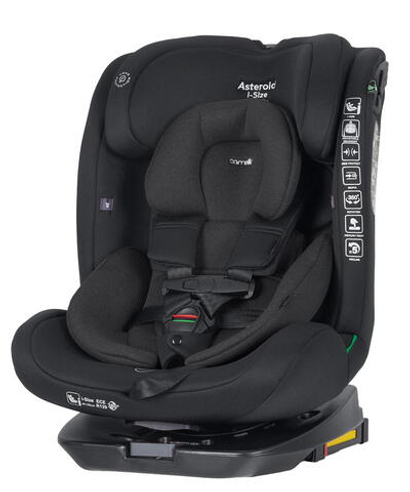 Автокресло Carrello Asteroid i-Size (Space Black) isofix, поворот 360°