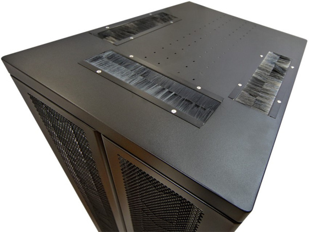 Шкаф напольный 19", 48U Eurolan 60F-48-7C-95BL