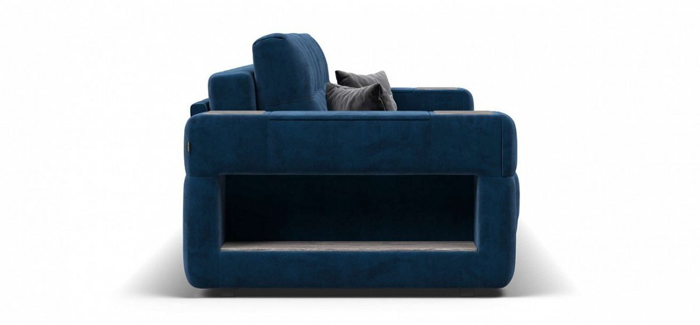 Диван Босс ХО Велюр Монолит синий