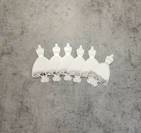 Выпечки для скрапбукинга, Свадьба 41 элемент