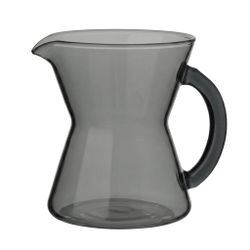 Декантер кемекс для заваривания фильтр-кофе 350 мл 8,4*9,2 см h 11 см темное стекло P.L.- Barbossa
