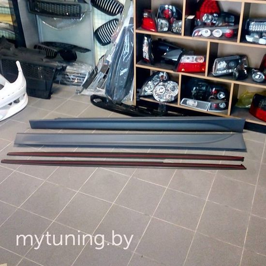 Накладки на пороги M-PERFORMANCE для BMW F30 F31