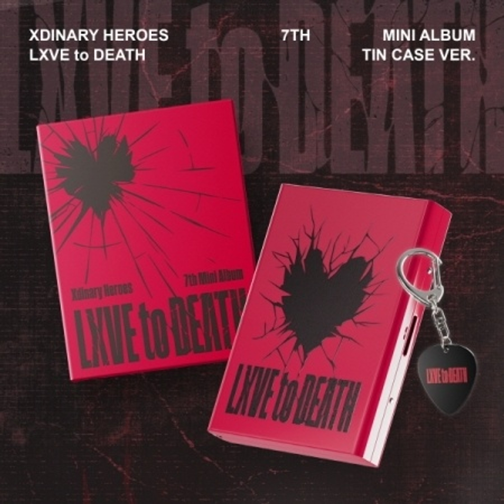 Альбом XDINARY HEROES - LXVE TO DEATH 7th Mini Album TIN CASE Version