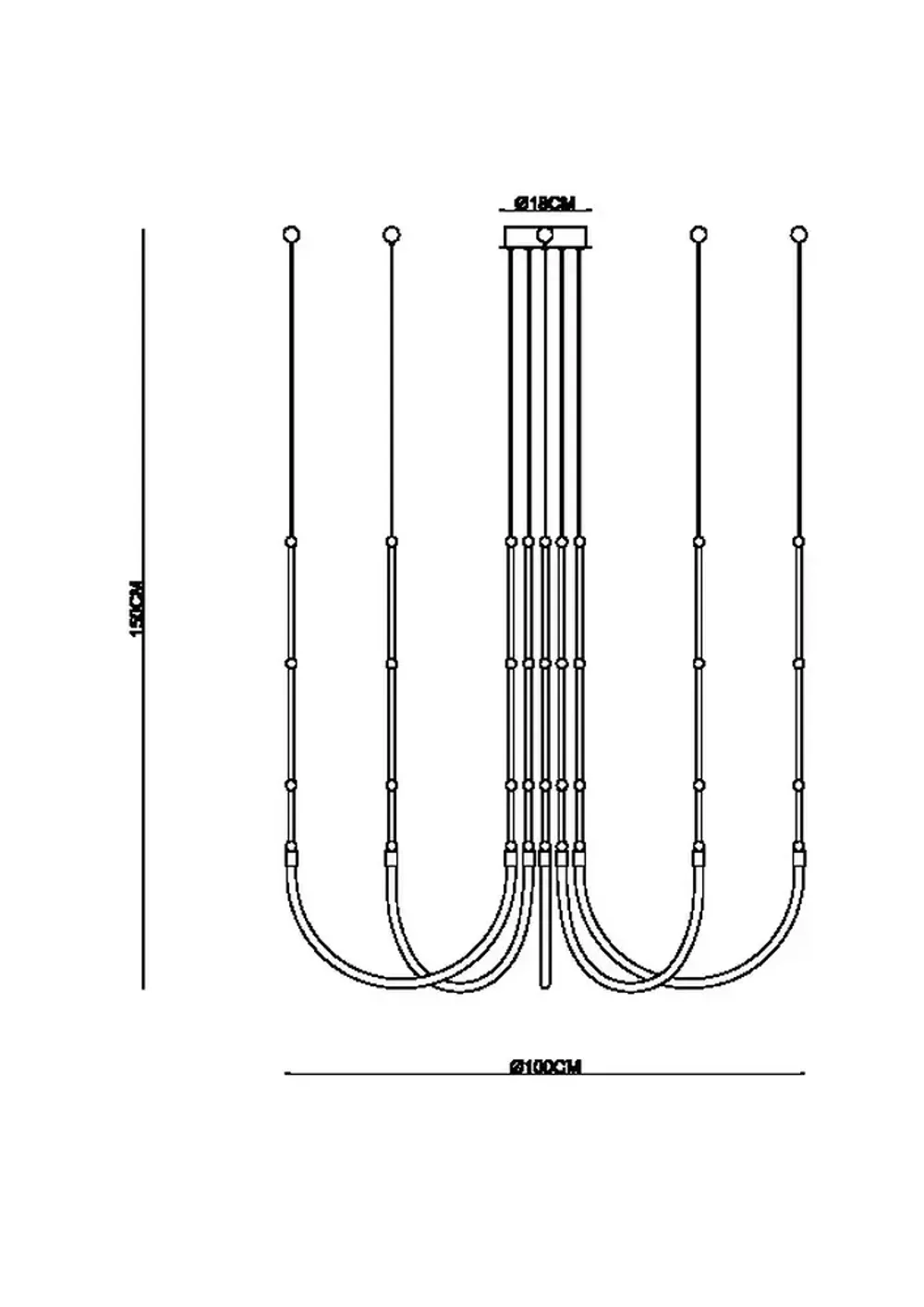 Подвесная люстра Arte Lamp