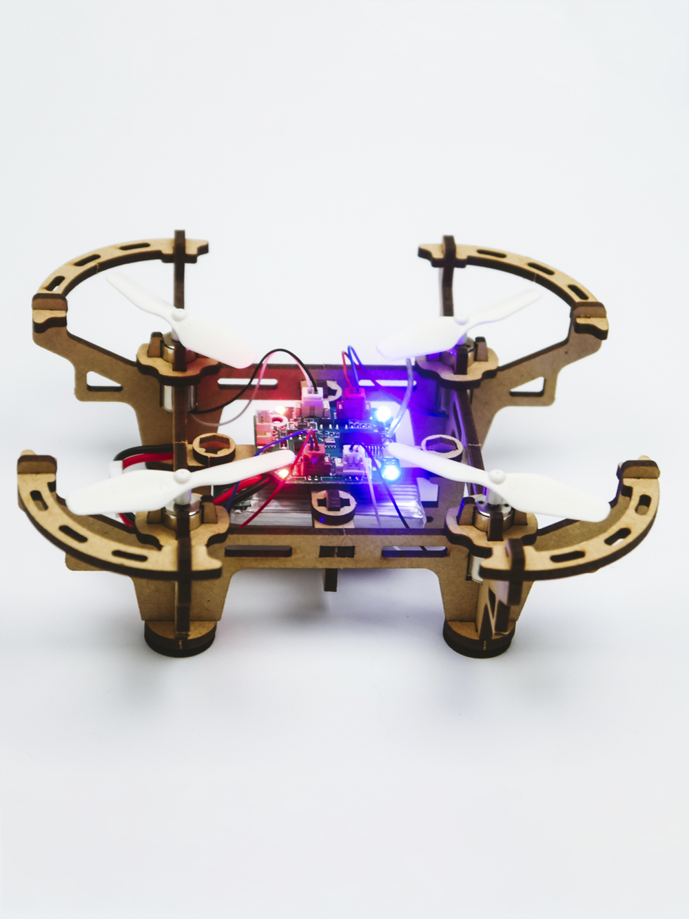 gkfescc XYQ-2 | деревянный дрон-конструктор DIY