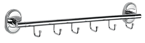 31016-6 П/держатель 6 крючка HANSEN (20/1шт)